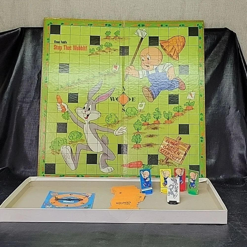 Elmer Fudd's Stop‎ that Wabbit! Board Game Whitman 2-4 players Age 6-12 Vintage